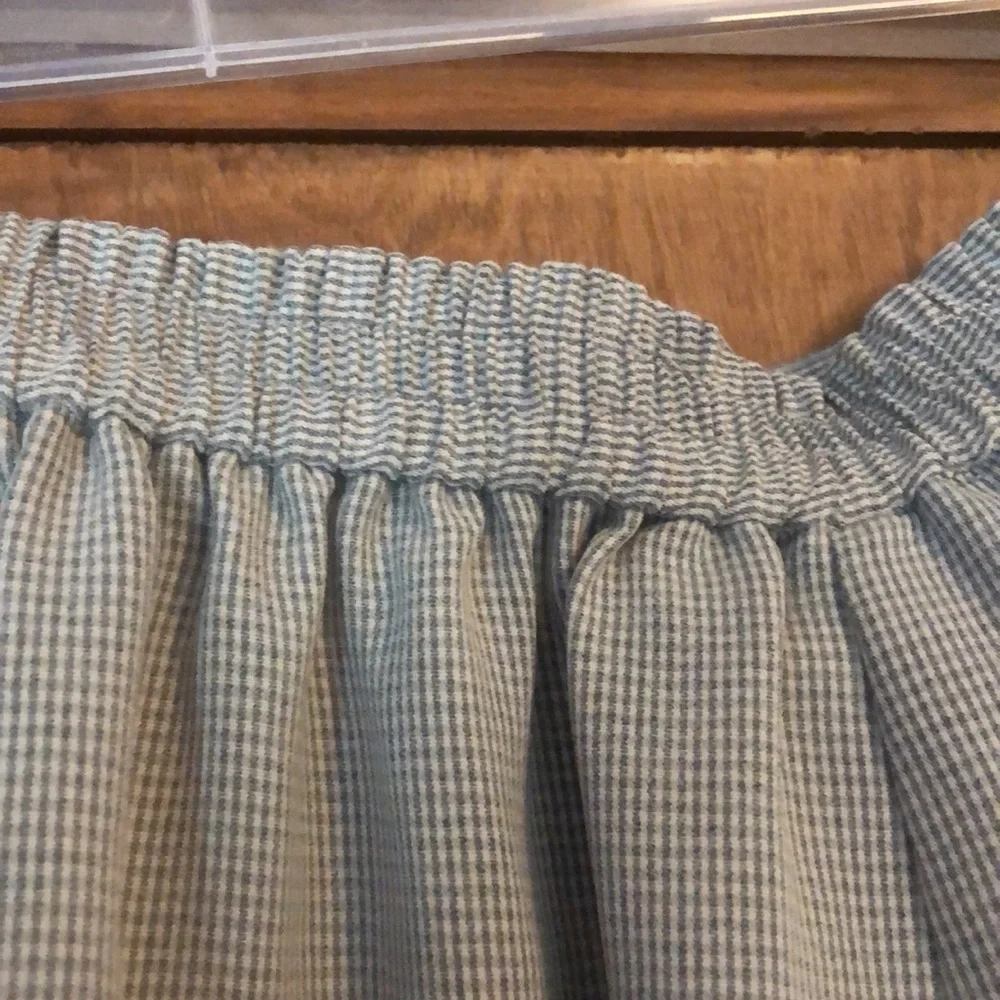 Vintage high waist gingham shorts - Picture 6 of 8